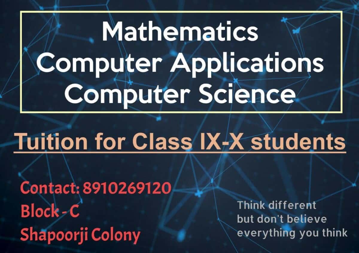 Tuition Class for IX-X