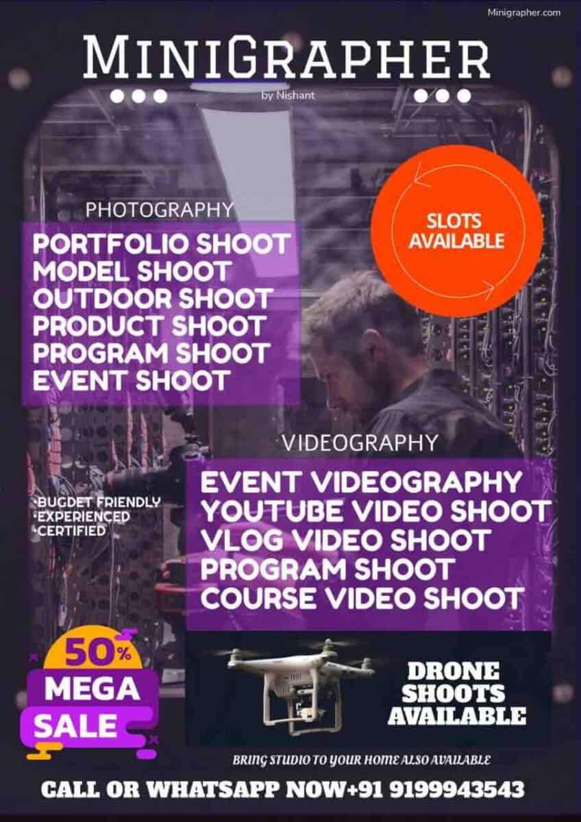 MINIGRAPHER PHOTOGRAPHY and VIDEOGRAPHY