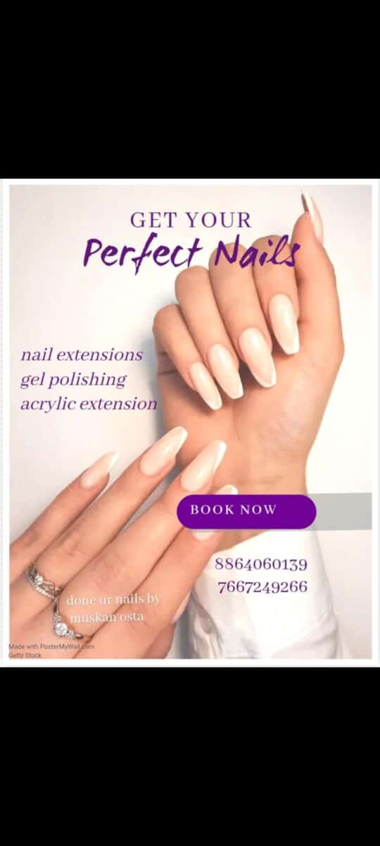 Nail extensions and art